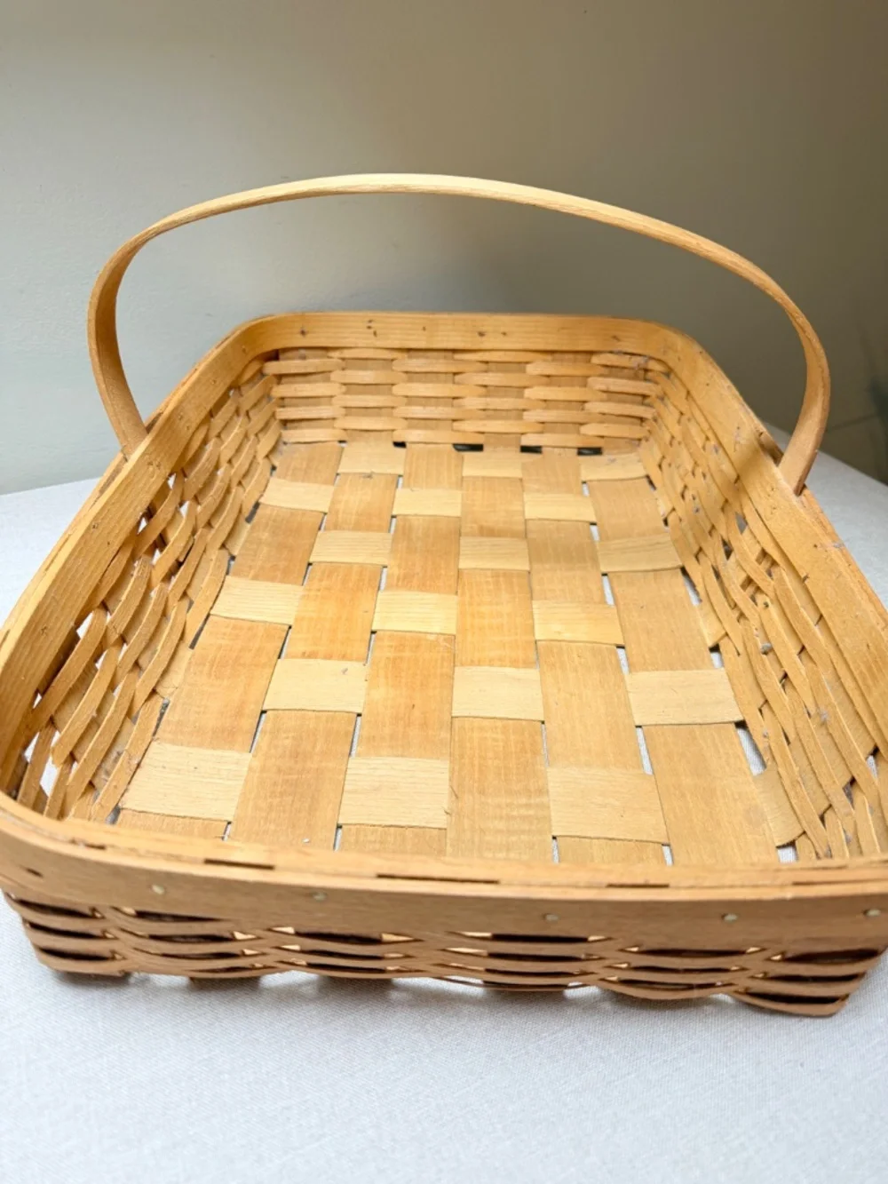 Peterboro Basket Company New Hampshire Large Market Gathering Basket